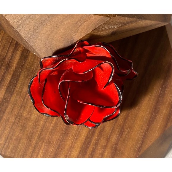 vintage Rose pin - Picture 3 of 5